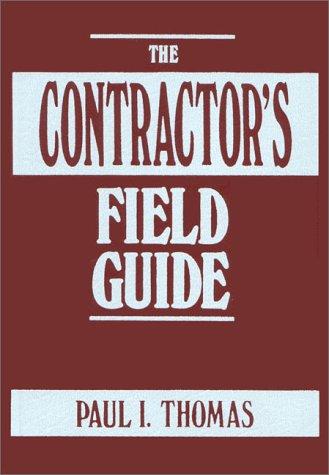 Book The Contractor's Field Guide free