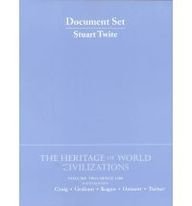 Book Document Set to accompany the Heritage of World Civilizations, Vol. 2 free