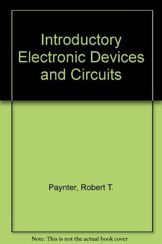 Book Paynter's Introductory Electronic Devices and Circuits free