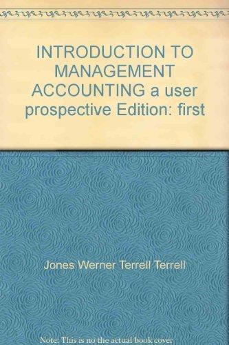 Book Introduction to Management Accounting free