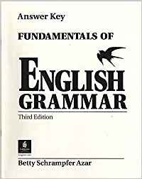 Book Fundamentals English Grammar Ans Key Sup free