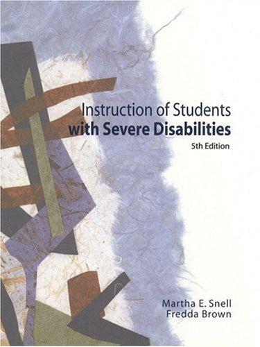 Book Instruction of Students with Severe Disabilities (5th Edition) free