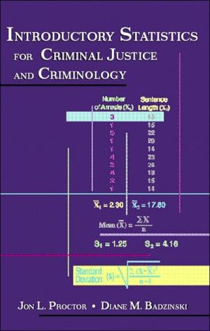 Book Introductory Statistics for Criminal Justice and Criminology free