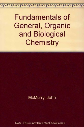 Book Fundamentals Of General, Organic And Biological Chemistry free