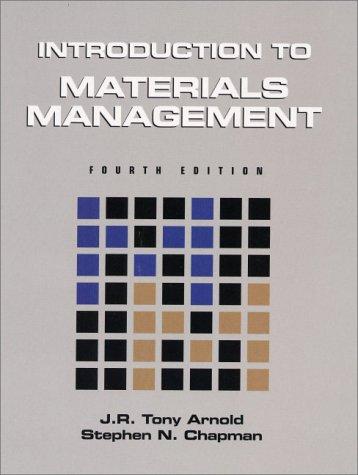 Book Introduction to Materials Management (4th Edition) free