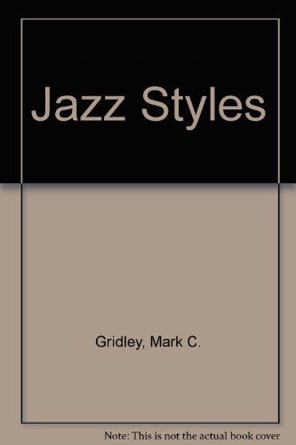 Book Jazz Styles and Demo CD Package free