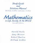Book Mathematics in Life Society and the World: Study Guide and Solutions Manual free