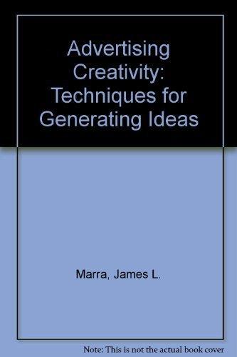 Book Advertising Creativity: Techniques For Generating Ideas free