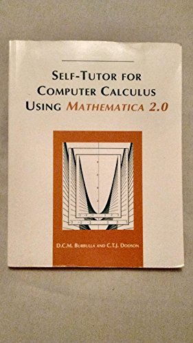 Book Self-tutor For Computer Calculus Using Mathematica 2.0 free