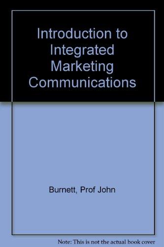 Book Introduction to Integrated Marketing Communications free