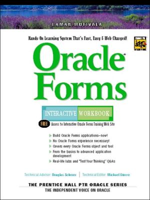 Book Oracle Forms Interactive Workbook free