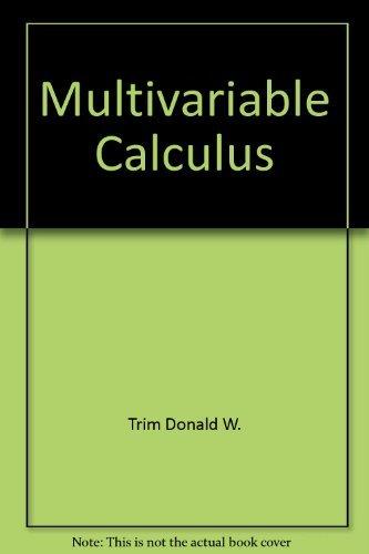 Book Multivariable Calculus free