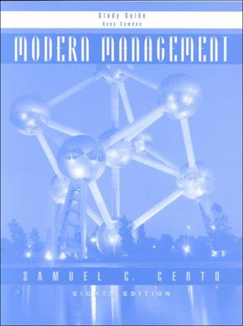 Book Modern Management free