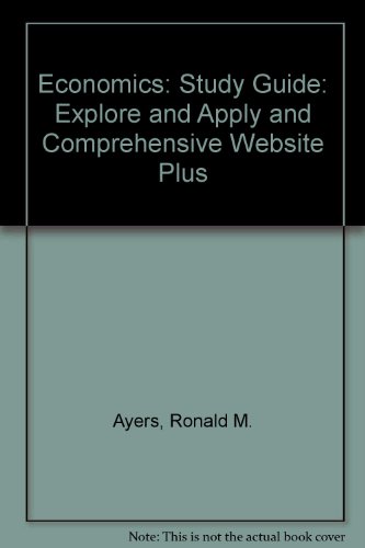 Book Economics: Explore and Apply and Comprehensive Website Plus free