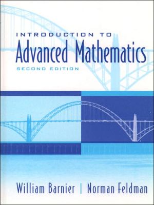 Book Introduction to Advanced Mathematics free