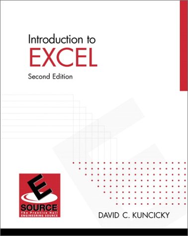 Book Introduction to Excel (2nd Edition) free