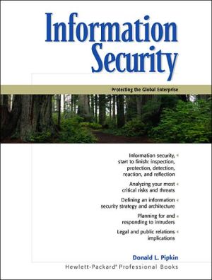 Book Information Security: Protecting the Global Enterprise free