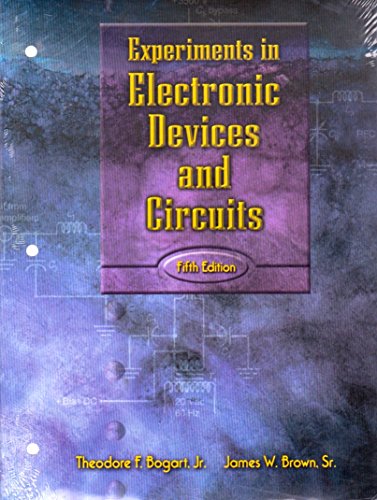 Book Experiments in Electronic Devices and Circuits free