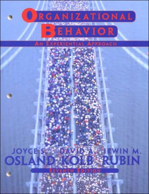 Book Organizational Behavior: An Experiential Approach (7th Edition) free