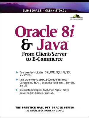 Book Oracle 8i and Java: From Client Server to E-Commerce free