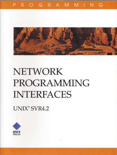 Book Network Programming Interface: Unix Svr4.2 free
