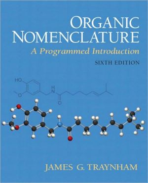Book Organic Nomenclature: A Programmed Introduction free