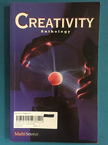 Book Creativity Anthology .. Multi Source free