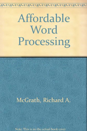 Book Affordable Word Processing free