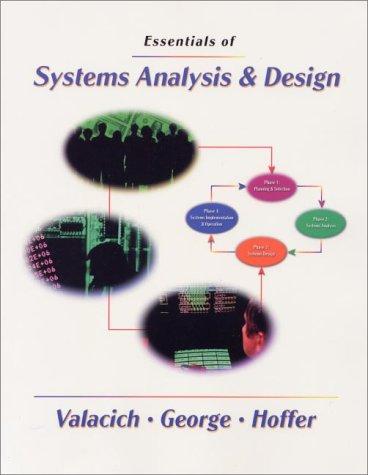 Book Essentials of Systems Analysis and Design free