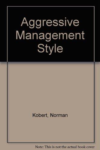 Book The Aggressive Management Style free