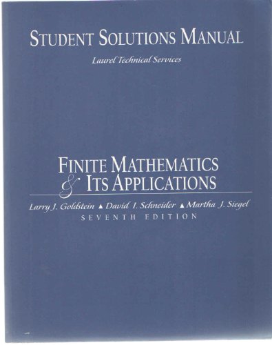 Book Finite Mathematics: Its Applications free