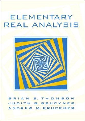 Book Elementary Real Analysis free