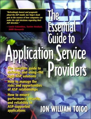 Book Essential Guide to Application Service Providers, The free
