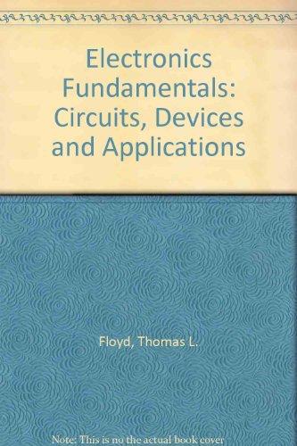 Book Electronics Fundamentals 5th: Circuits, Devices, and Applications free