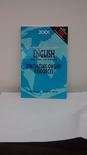 Book English On The Internet 2001: Evaluating Online Resources free