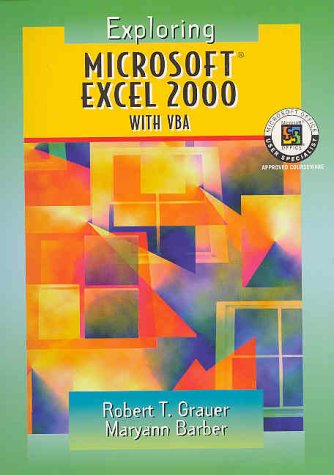 Book Exploring Microsoft Excel 2000 Special VBA Edition free