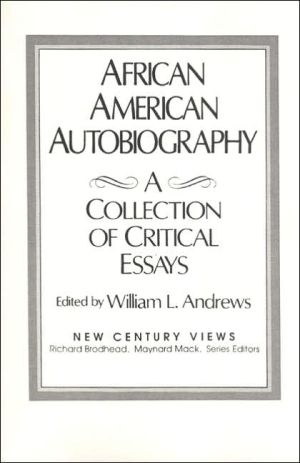 Book African-American Autobiography: A Collection of Critical Essays free