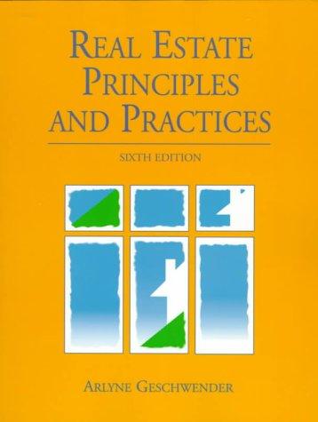 Book Real Estate Principles and Practices free
