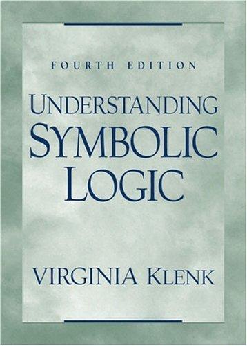 Book Understanding Symbolic Logic (4th Edition) free