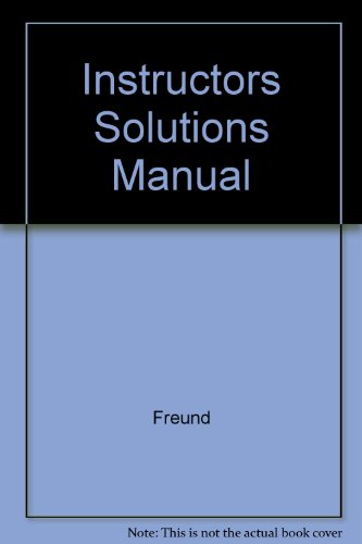 Book Instructors Solutions Manual free