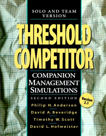 Book Threshold Competitor: Team And Solo Versions (2nd Edition) free