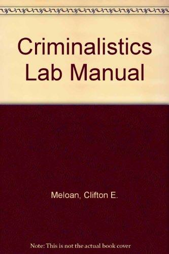 Book Criminalistics: An Introduction to Forensic Science free