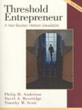 Book Threshold Entrepreneur: A New Business Venture Simulation, Team Version Book and Disk free