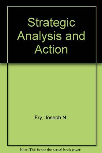 Book Strategic analysis and Action free