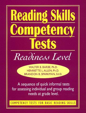 Book Reading Skills Competency Tests: Readiness Level free