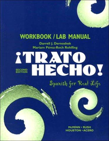 Book Trato Hecho : Spanish for Real Life (Workbook/Lab Manual) free