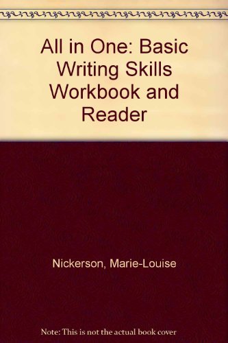 Book All in one: Basic writing skills workbook and reader free