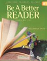 Book GLOBE FEARON BE A BETTER READER LEVEL C STUDENT EDITION 2003C (Pacemaker World History Pacemaker) free
