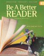 Book GLOBE FEARON BE A BETTER READER LEVEL D STUDENT EDITION 2003C free