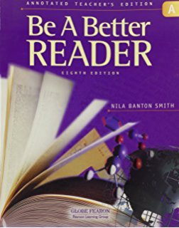 Book GLOBE FEARON BE A BETTER READER DIAGNOSTIC GUIDE 2003C free